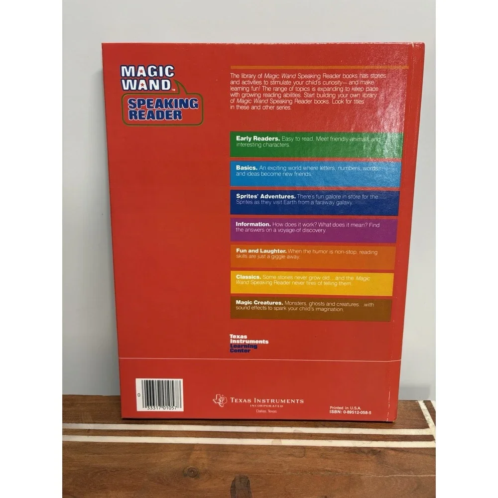 Magic Wand Speaking Reader: Mac's Big Surprise-Texas Instr. (2nd 1982) HB 230301